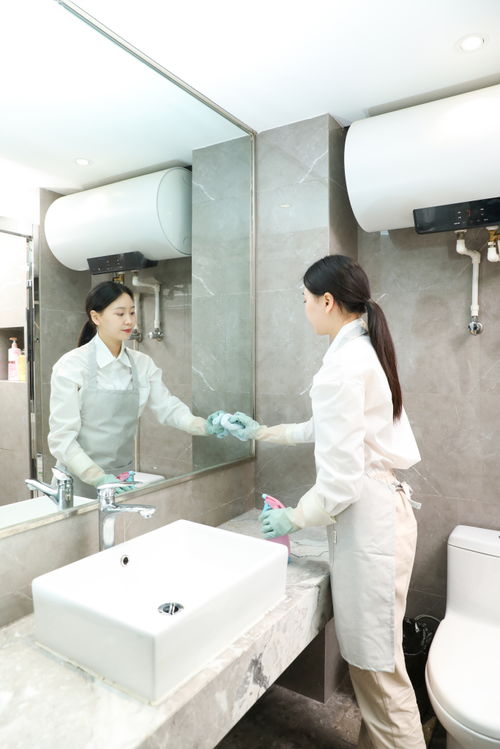 設圖網保姆保潔服務女性人物攝影圖 攝影